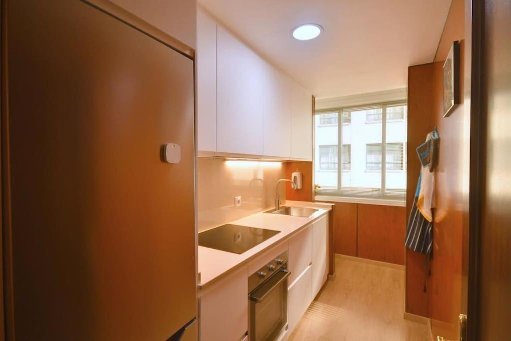 شقة Apt 40 M2 Air Conditioning Abitacion-Salon-Cocina-Bano Radiant Heating فيجو المظهر الخارجي الصورة