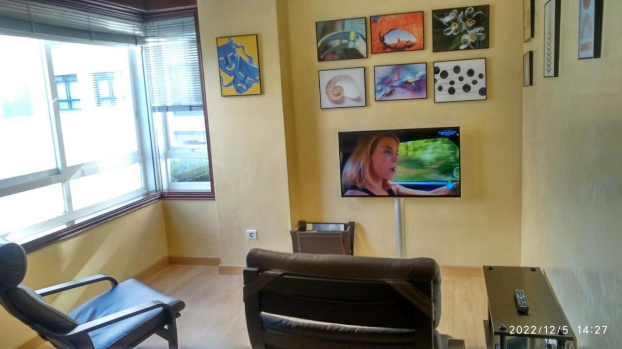 شقة Apt 40 M2 Air Conditioning Abitacion-Salon-Cocina-Bano Radiant Heating فيجو المظهر الخارجي الصورة