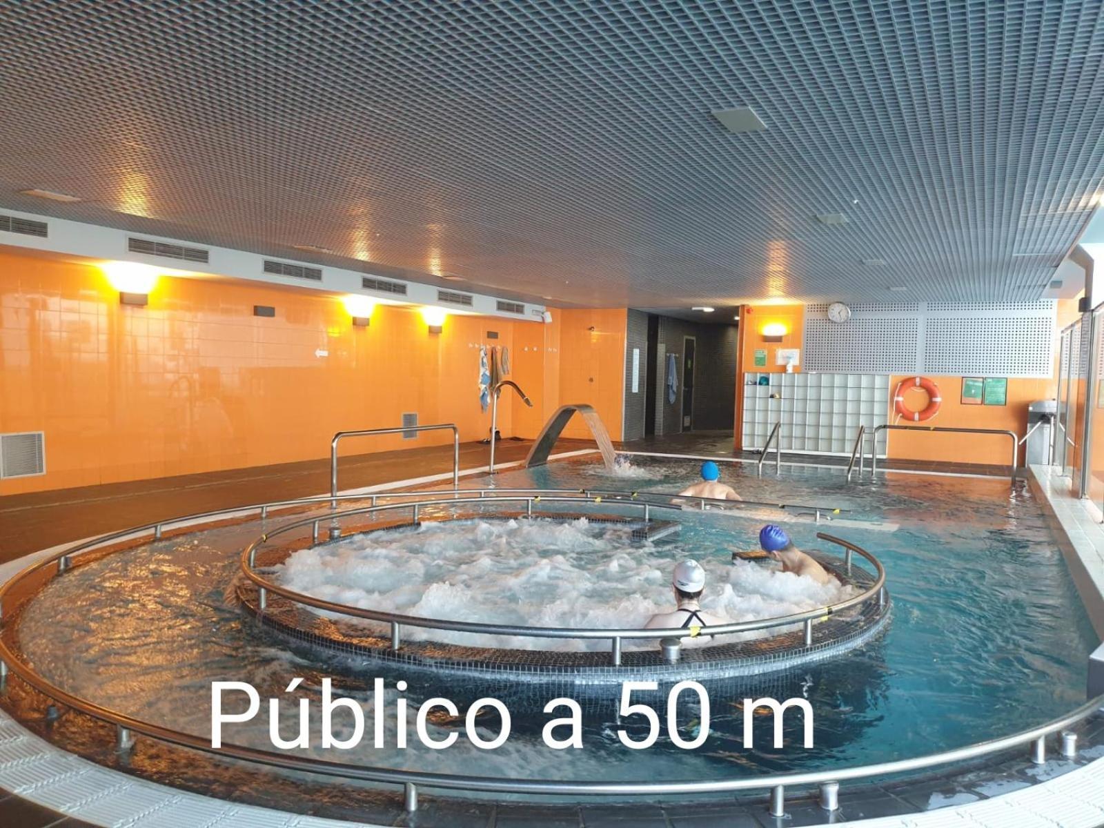 شقة Apt 40 M2 Air Conditioning Abitacion-Salon-Cocina-Bano Radiant Heating فيجو المظهر الخارجي الصورة