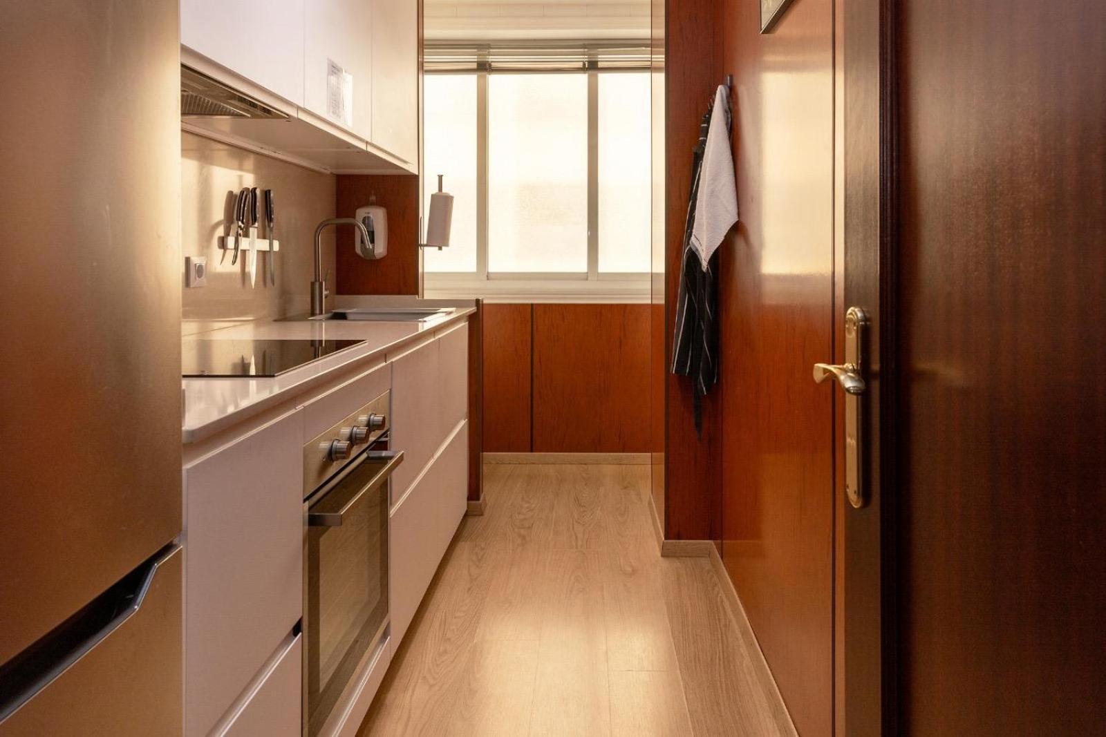 شقة Apt 40 M2 Air Conditioning Abitacion-Salon-Cocina-Bano Radiant Heating فيجو المظهر الخارجي الصورة