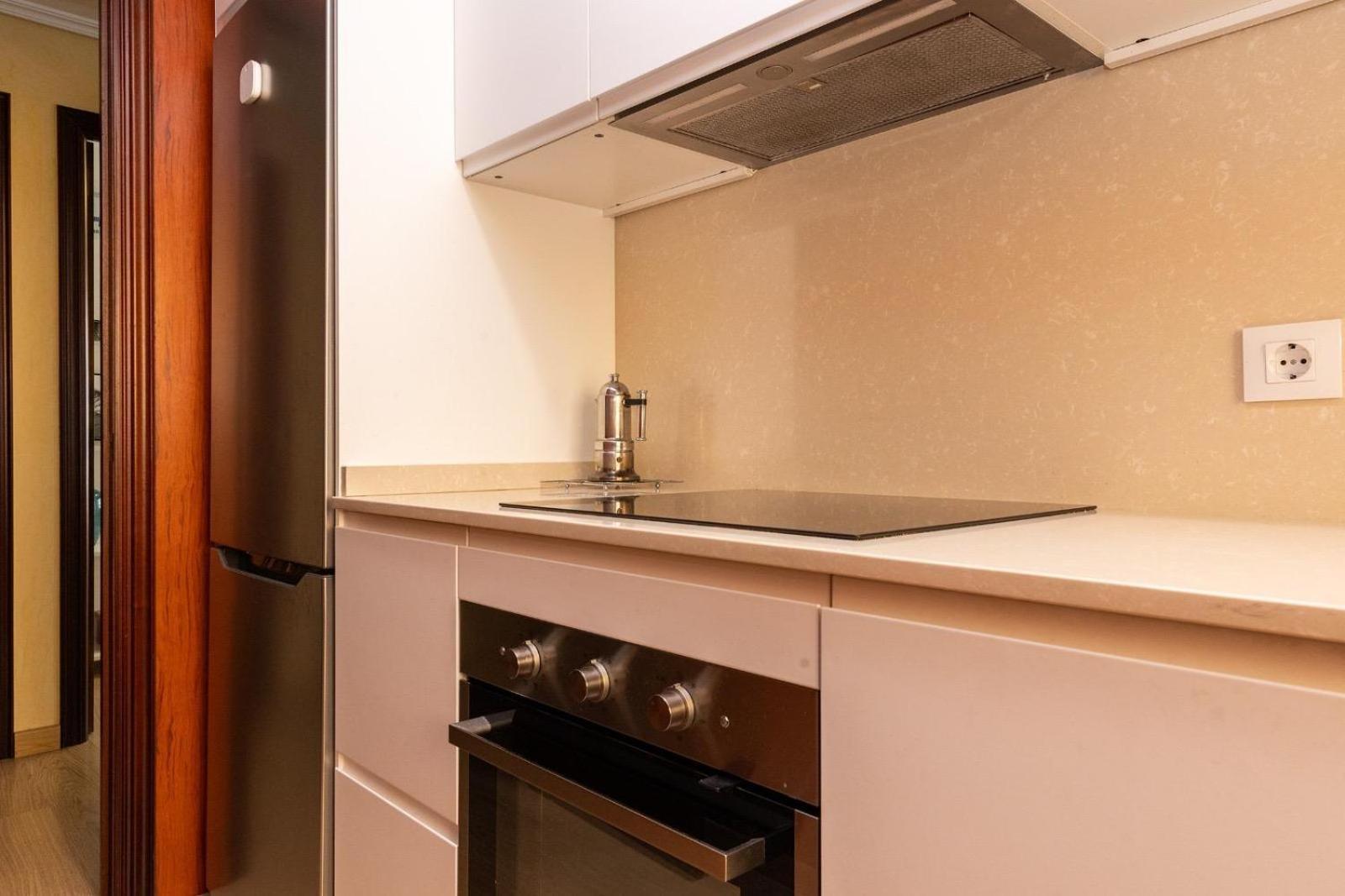 شقة Apt 40 M2 Air Conditioning Abitacion-Salon-Cocina-Bano Radiant Heating فيجو المظهر الخارجي الصورة